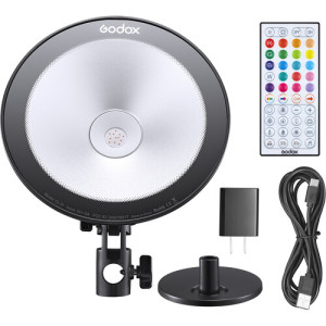 Світлодіодний ліхтар RGB Godox CL10 заповнюючий для веб-трансляцій